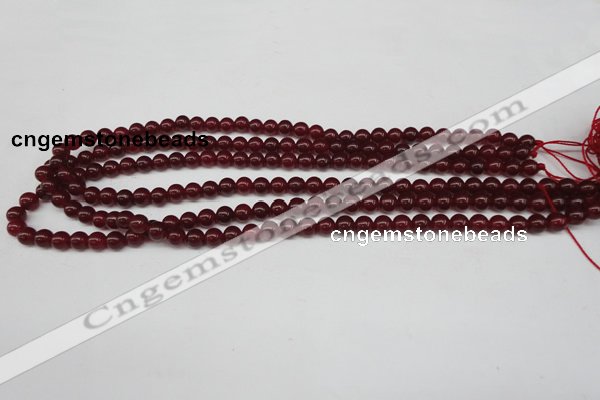 CCN83 15.5 inches 6mm round candy jade beads wholesale