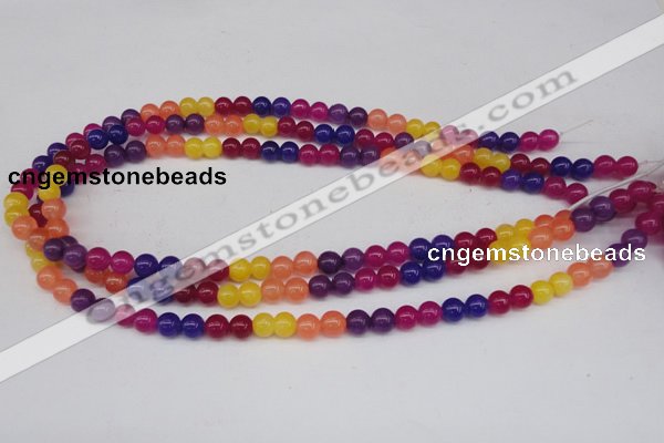 CCN84 15.5 inches 6mm round candy jade beads wholesale