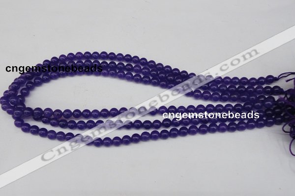 CCN86 15.5 inches 6mm round candy jade beads wholesale