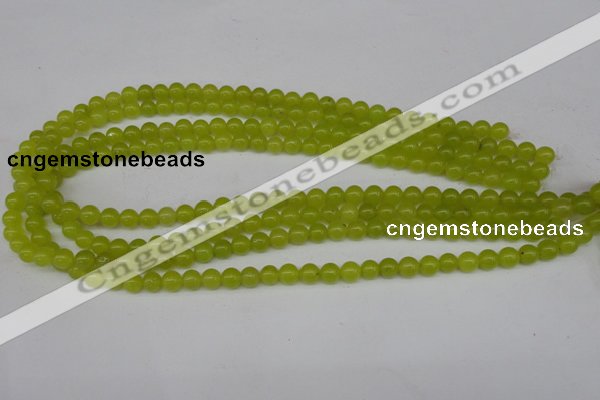 CCN87 15.5 inches 6mm round candy jade beads wholesale