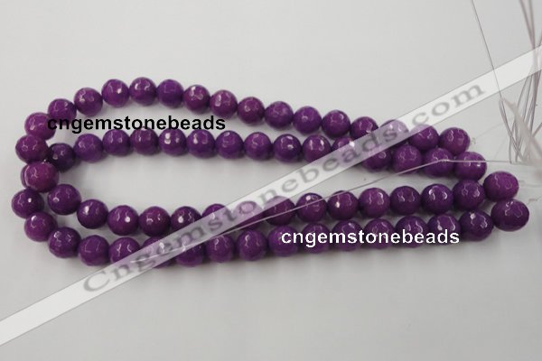 CCN898 15.5 inches 20mm faceted round candy jade beads