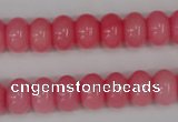 CCN92 15.5 inches 8*12mm rondelle candy jade beads wholesale