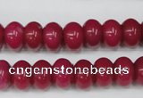 CCN93 15.5 inches 8*12mm rondelle candy jade beads wholesale