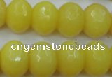 CCN948 15.5 inches 14*18mm faceted rondelle candy jade beads