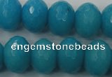 CCN951 15.5 inches 14*18mm faceted rondelle candy jade beads