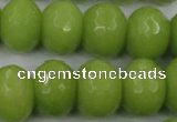 CCN953 15.5 inches 14*18mm faceted rondelle candy jade beads