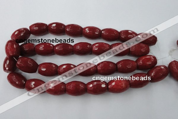 CCN963 15.5 inches 18*25mm faceted drum candy jade beads