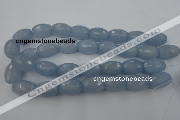 CCN966 15.5 inches 18*25mm faceted drum candy jade beads