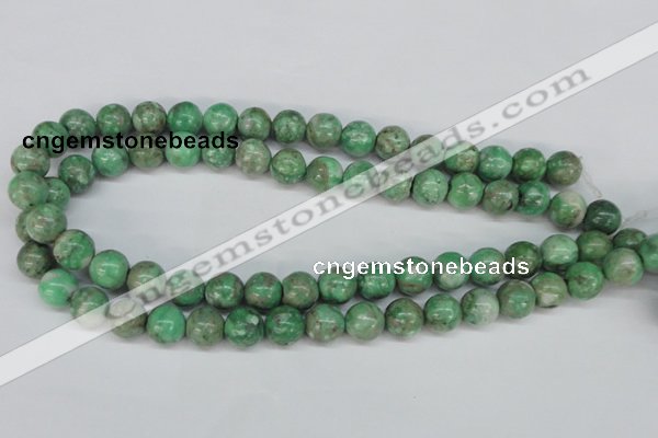 CCO104 15.5 inches 12mm round dyed natural chrysotine beads