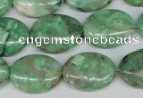 CCO119 15.5 inches 15*20mm oval dyed natural chrysotine beads