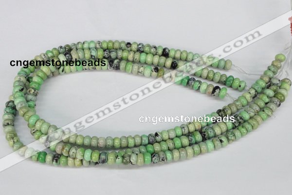 CCO14 15.5 inches 5*8mm rondelle natural chrysotine beads