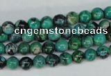 CCO141 15.5 inches 6mm round dyed natural chrysotine beads