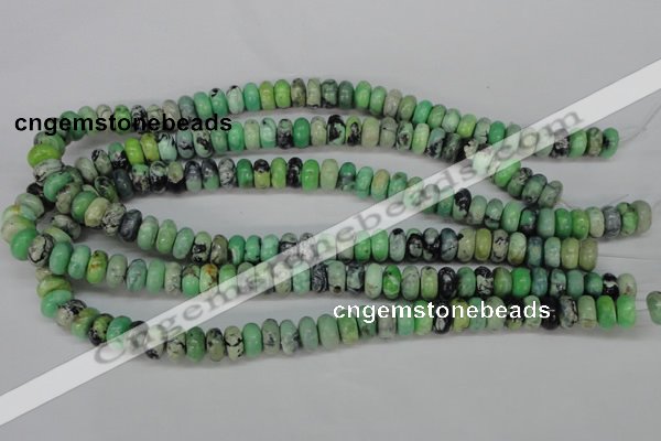 CCO15 15.5 inches 6*10mm rondelle natural chrysotine beads