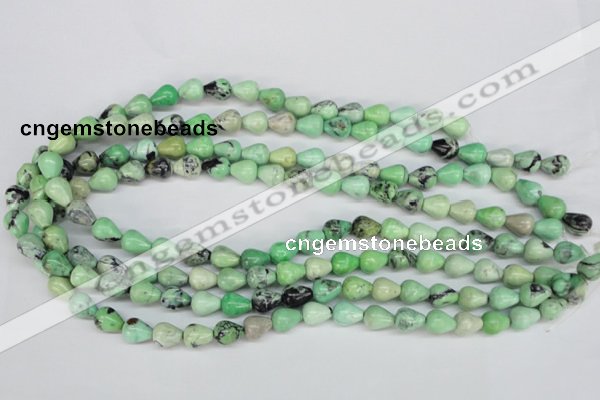 CCO20 15.5 inches 8*10mm teardrop natural chrysotine beads