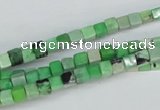 CCO26 15.5 inches 4*4mm cube natural chrysotine beads