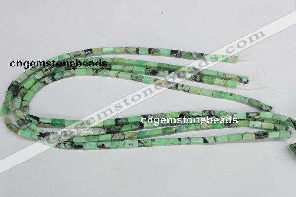 CCO29 15.5 inches 4*8mm cuboid natural chrysotine beads