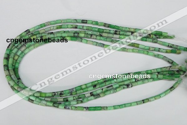 CCO30 15.5 inches 4*6mm column natural chrysotine beads