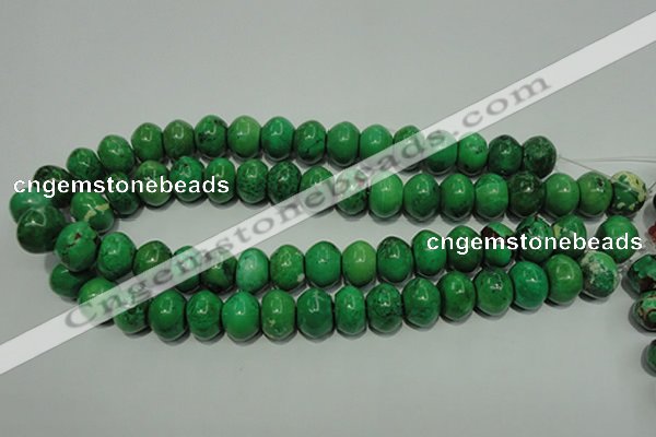 CCO315 15.5 inches 13*18mm rondelle dyed chrysotine beads wholesale