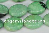 CCO37 15.5 inches 15*20mm oval natural chrysotine beads