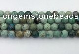 CCO378 15.5 inches 12mm round natural chrysotine beads wholesale