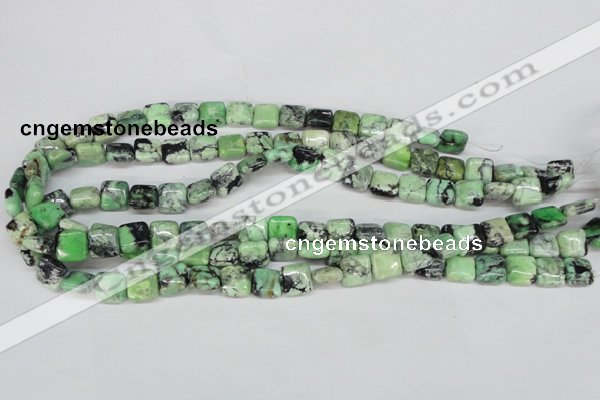 CCO40 15.5 inches 10*10mm square natural chrysotine beads