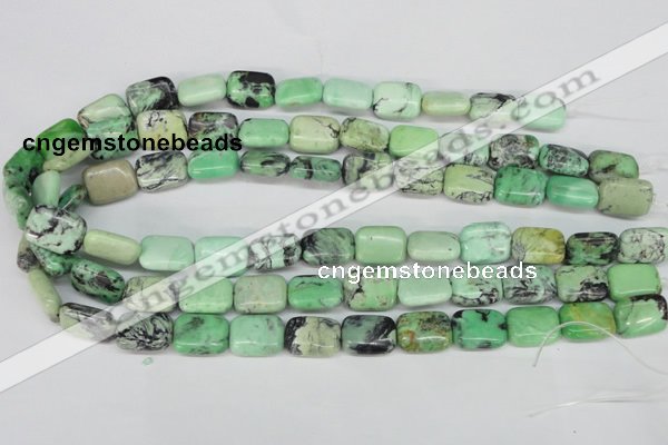 CCO42 15.5 inches 12*16mm rectangle natural chrysotine beads