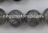 CCQ283 15.5 inches 20mm round cloudy quartz beads wholesale