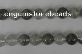 CCQ302 15.5 inches 8mm round cloudy quartz beads wholesale