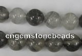 CCQ304 15.5 inches 12mm round cloudy quartz beads wholesale