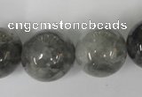 CCQ307 15.5 inches 18mm round cloudy quartz beads wholesale