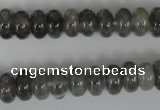 CCQ327 15.5 inches 6*10mm rondelle cloudy quartz beads wholesale