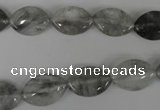 CCQ400 15.5 inches 10*15mm marquise cloudy quartz beads wholesale