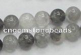 CCQ52 15.5 inches 10mm round cloudy quartz beads wholesale