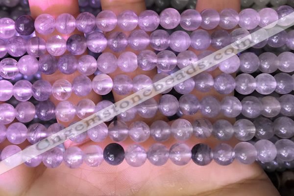 CCQ589 15.5 inches 6mm round cloudy quartz beads wholesale