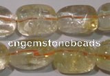 CCR220 15.5 inches 14*23mm nuggets natural citrine gemstone beads