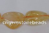 CCR350 15.5 inches 13*18mm - 20*25mm freeform natural citrine beads