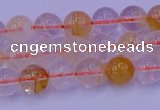 CCR361 15.5 inches 6mm round citrine beads wholesale