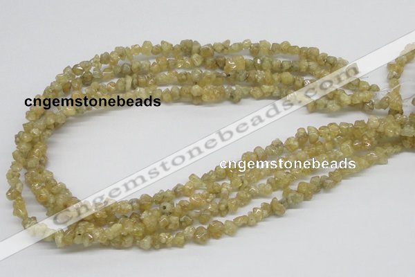 CCR84 15.5 inches 7mm chip citrine gemstone beads wholesale