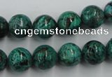 CCS205 15.5 inches 12mm round natural Chinese chrysocolla beads