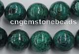 CCS206 15.5 inches 14mm round natural Chinese chrysocolla beads