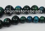 CCS410 15.5 inches 6mm - 14mm round dyed chrysocolla gemstone beads