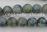 CCS504 15.5 inches 12mm round natural chrysocolla gemstone beads