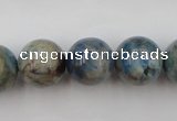 CCS506 15.5 inches 16mm round natural chrysocolla gemstone beads