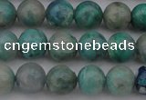 CCS512 15.5 inches 8mm round natural chrysocolla gemstone beads