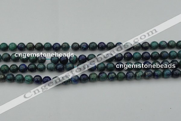 CCS522 15.5 inches 8mm round dyed chrysocolla gemstone beads