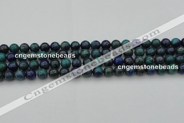 CCS523 15.5 inches 10mm round dyed chrysocolla gemstone beads