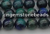 CCS524 15.5 inches 12mm round dyed chrysocolla gemstone beads