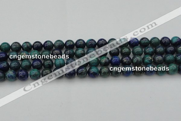 CCS524 15.5 inches 12mm round dyed chrysocolla gemstone beads