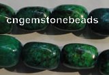 CCS647 15.5 inches 11*17mm nuggets dyed chrysocolla gemstone beads
