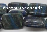 CCS69 16 inches 22*30mm rectangle dyed chrysocolla gemstone beads